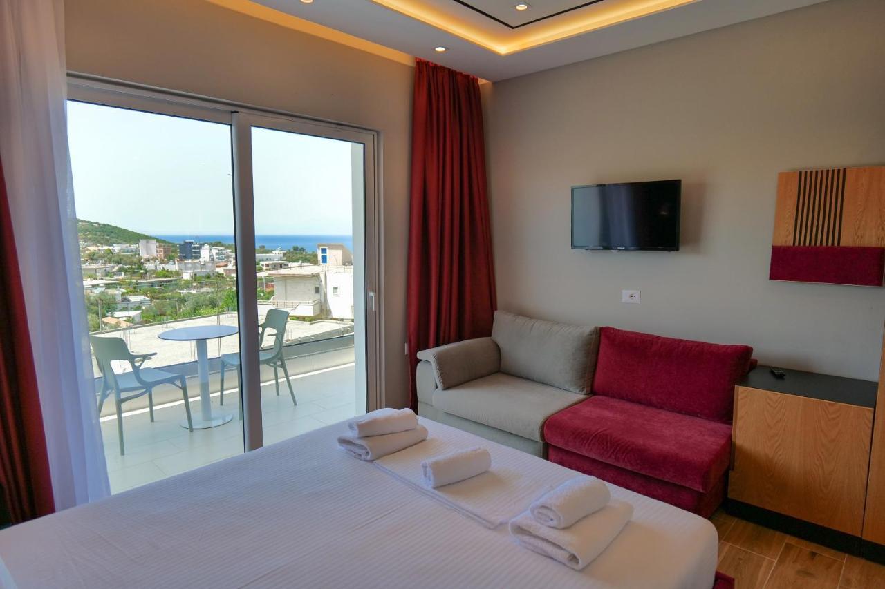 The View Hotel Ksamil Exterior foto